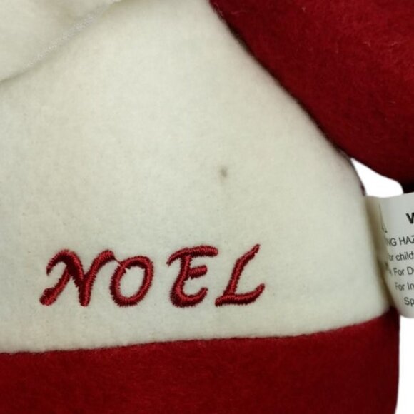 Kohl's Stuffed Santa Claus Texas Flag Outfit 14 in Tall Christmas Seasonal Decor - Picture 3 of 8